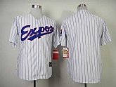 Montreal Expos Blank White Pinstripe 1982 Mitchell And Ness Throwback Stitched MLB Jersey Sanguo,baseball caps,new era cap wholesale,wholesale hats